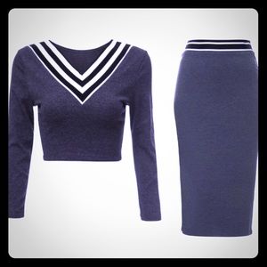 2 piece Bandage body-con set